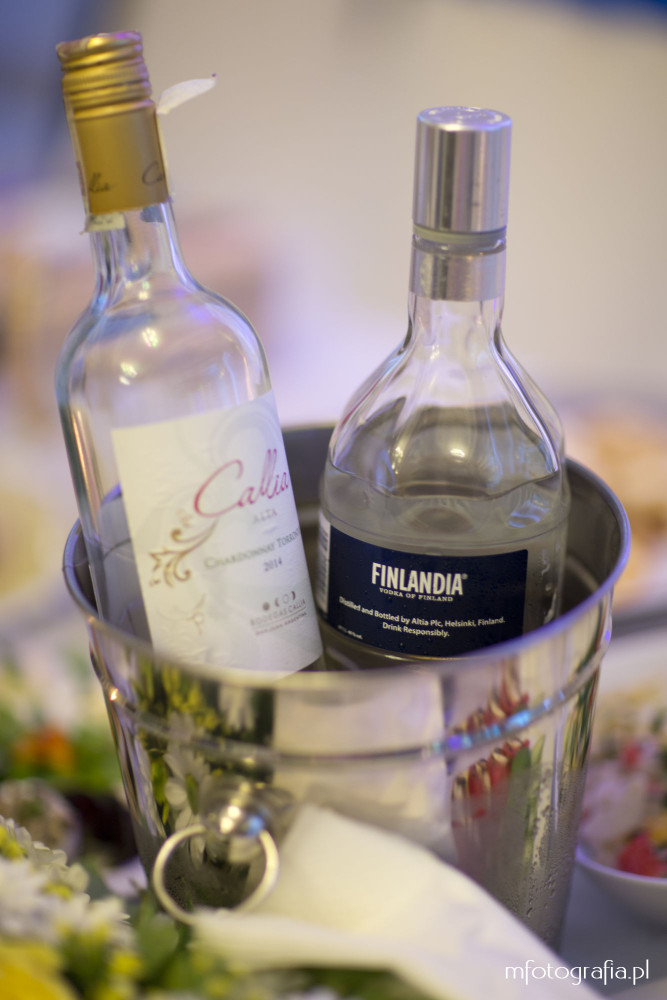 fotografia detali uroczystości weselej